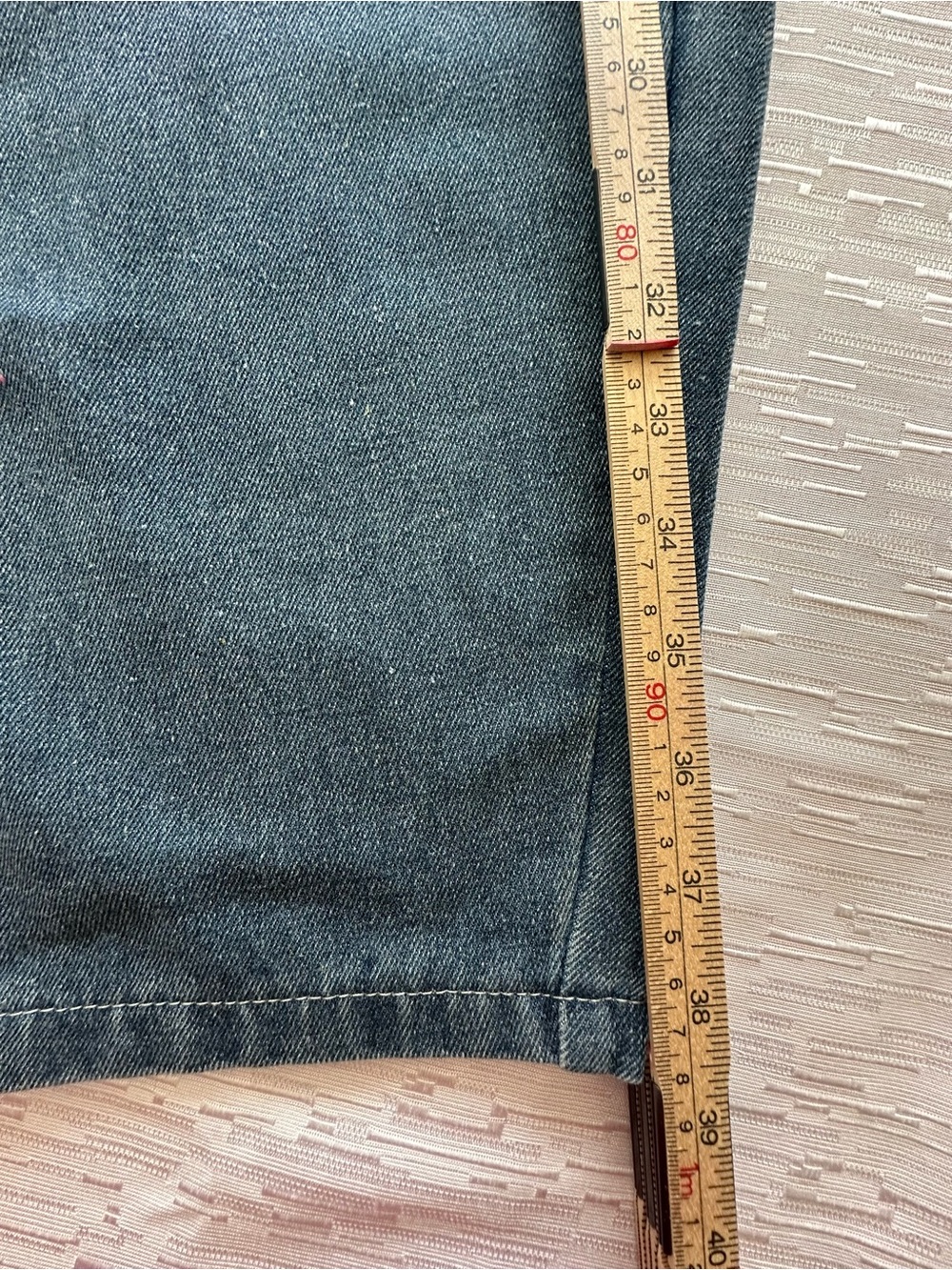 Women’s Blue Jeans Loose Elastic Waist Denim Jeans Pants - Picture 9 of 12